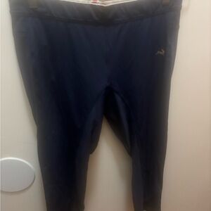 Tracksmith Navy Turnover Capri Tights